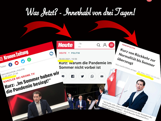 Wien-News.de - Wien Infos & Wien Tipps | Foto FP. Kurz wei anscheinend nicht was er wo und wann gesagt hat